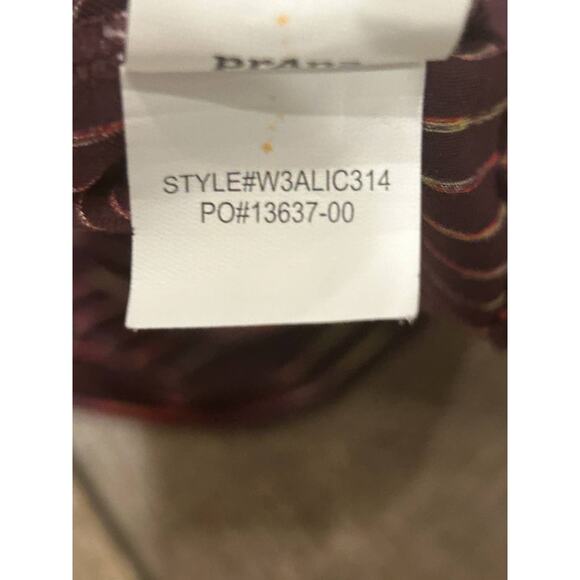 Prana Scramble Mock Neck Long Sleeve Athletic Dress Size XS - Picture 8 of 11